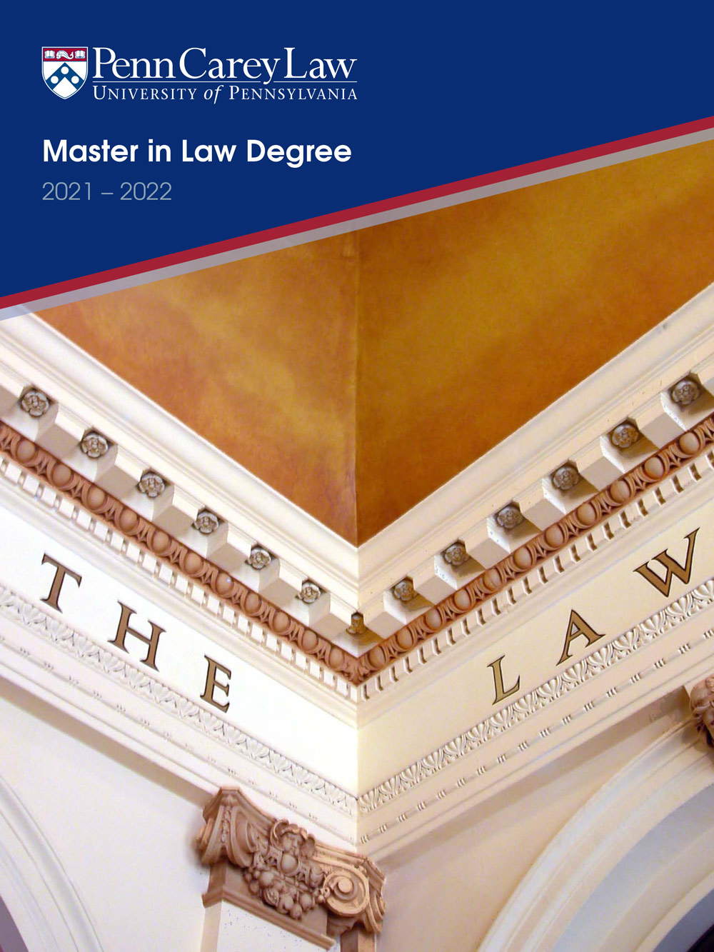 Penn Carey Law Master in Law Degree Viewbook 2021-2022 cover